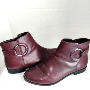 Alfani Women's Step N Flex Avvia Brown Ankle Fashion Boots Sz 9M